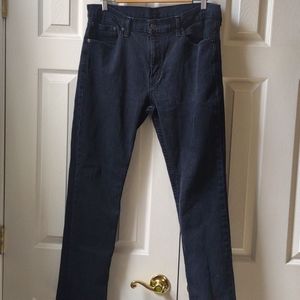 Men's black Levi Strauss jeans